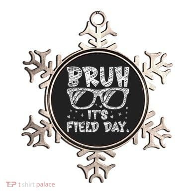 Bruh Field Day Teacher Happy Field Day Sunglasses Ornament