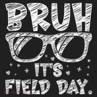 Bruh Field Day Teacher Happy Field Day Sunglasses Hat thumb 2