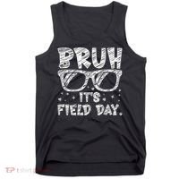 Bruh Field Day Teacher Happy Field Day Sunglasses Tank Top thumb 0