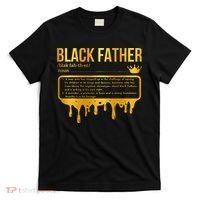 Black Father Definition African American Dad Father's Day T-Shirt thumb 0