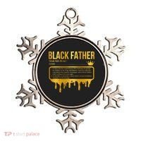 Black Father Definition African American Dad Father's Day Ornament thumb 0