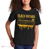 Black Father Definition African American Dad Father's Day Kids T-Shirt thumb 2