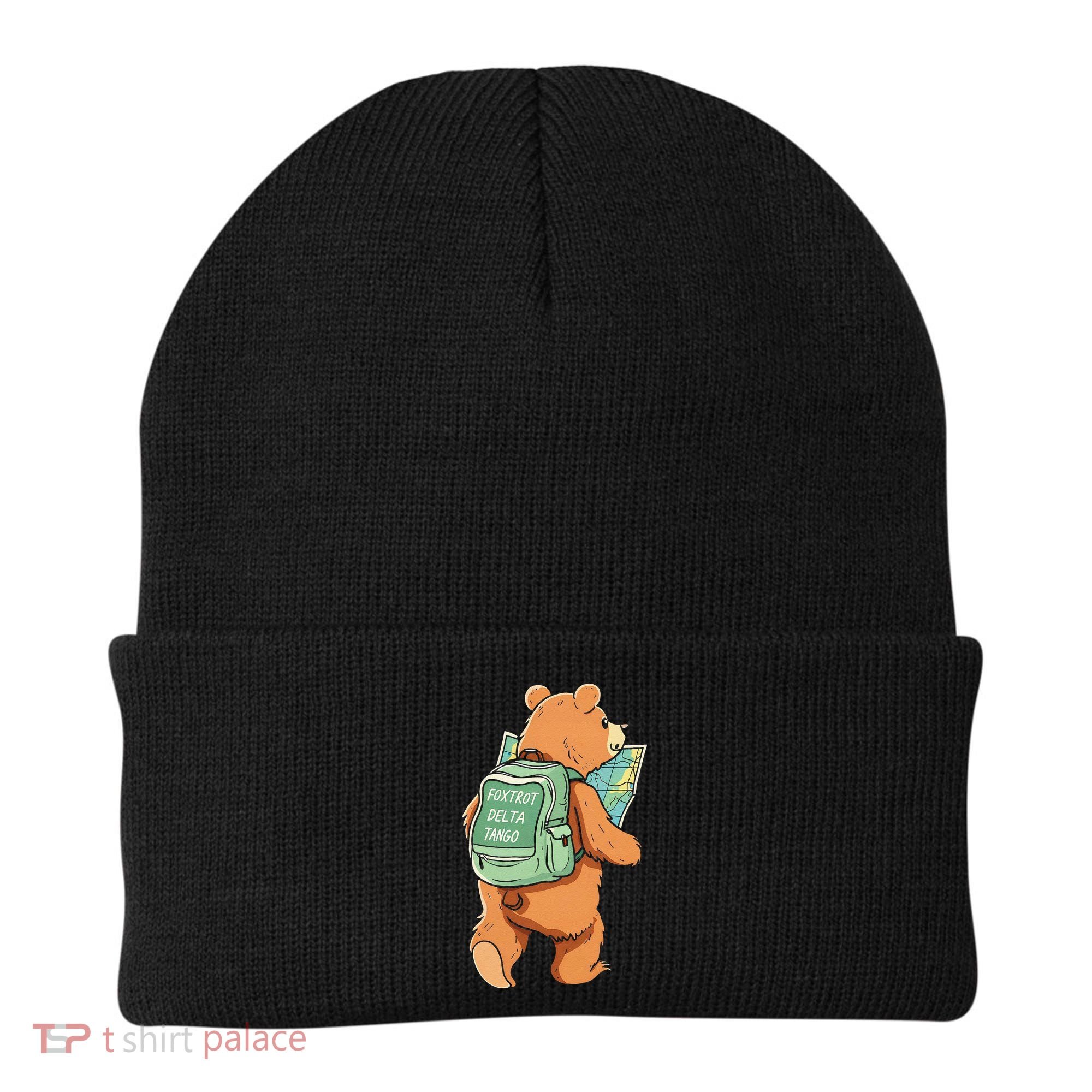 Bear Foxtrots Deltas Tangos Beanie