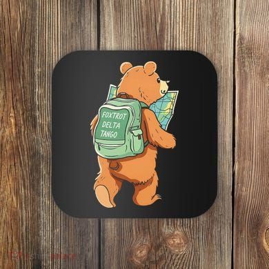 Bear Foxtrots Deltas Tangos Coaster