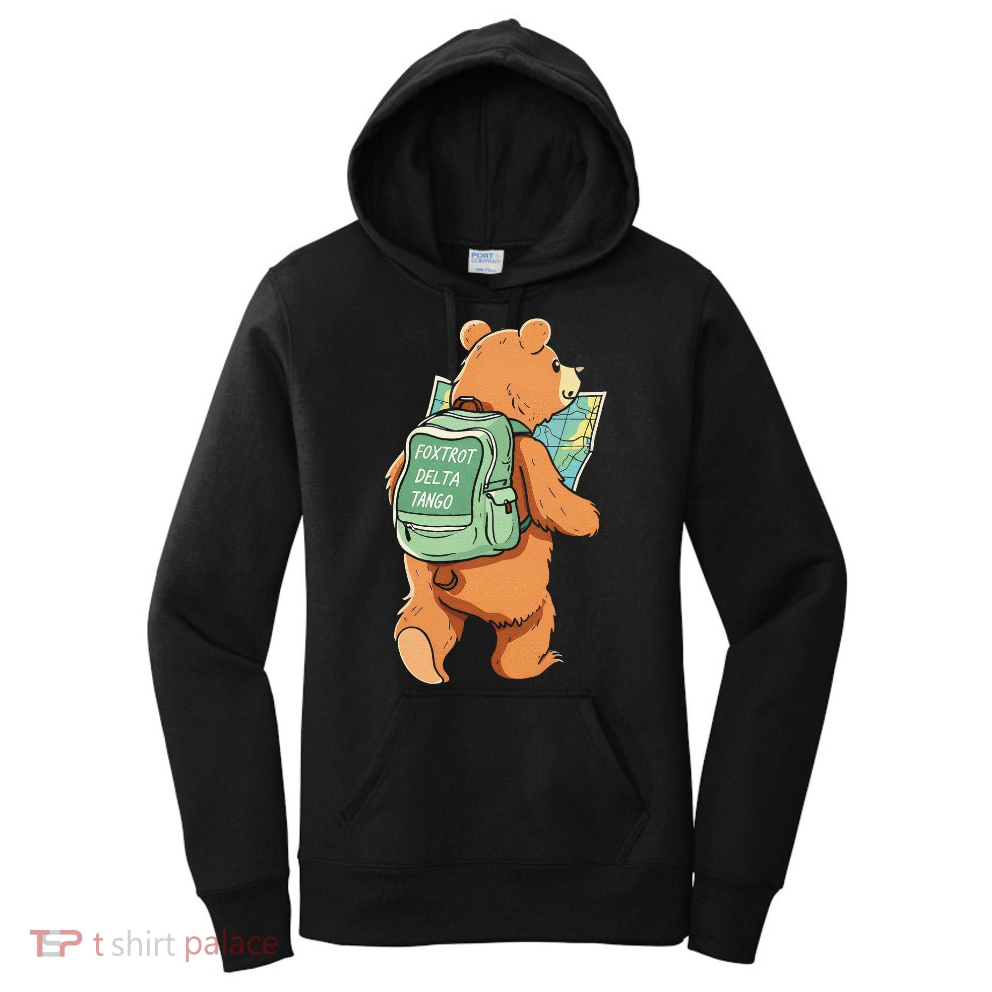 Bear Foxtrots Deltas Tangos Women's Hoodie