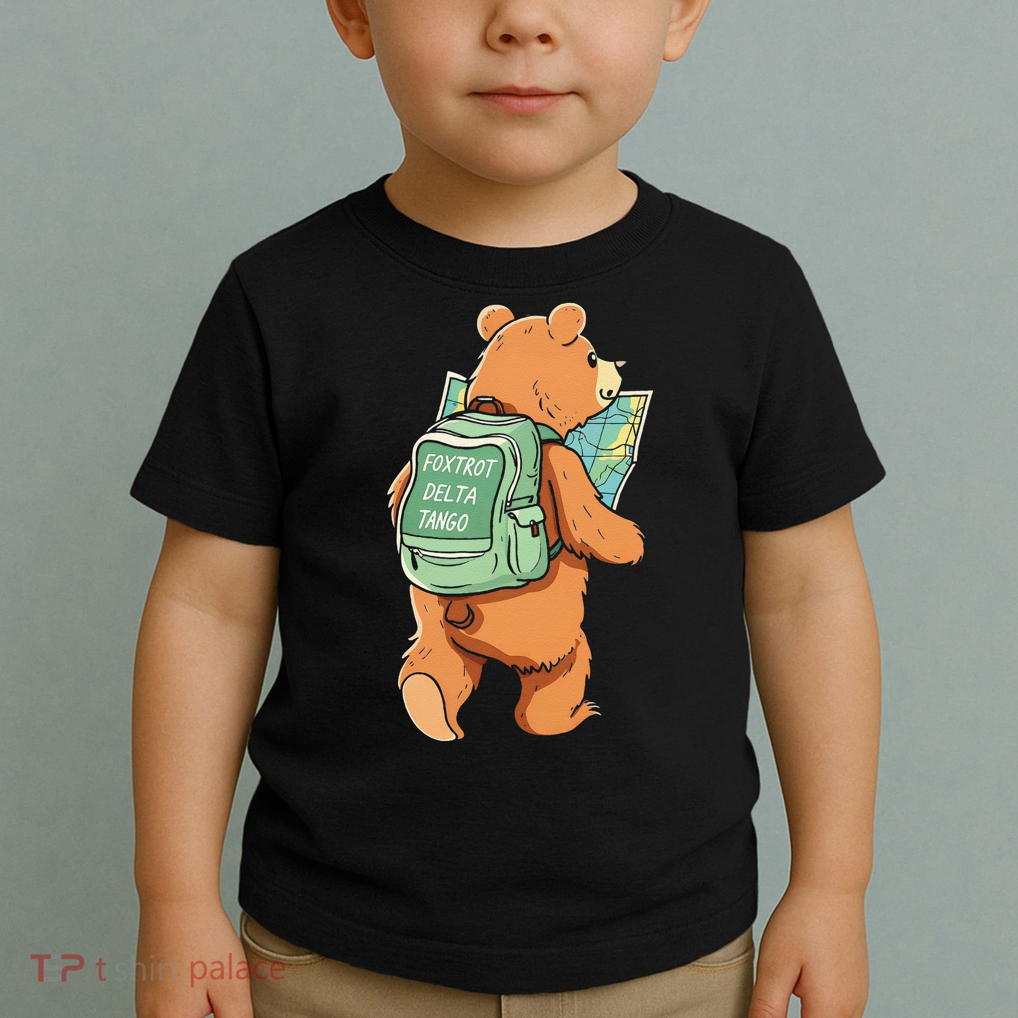 Bear Foxtrots Deltas Tangos Toddler T-Shirt