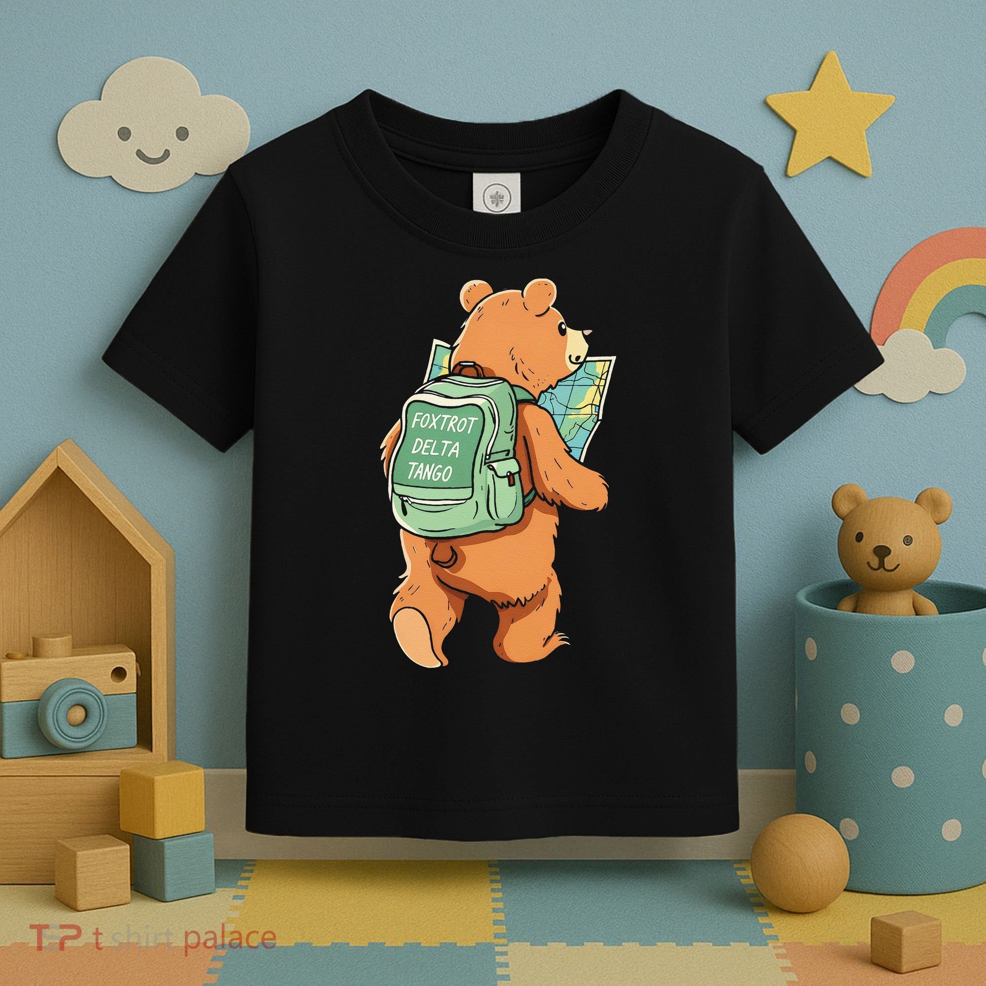 Bear Foxtrots Deltas Tangos Toddler T-Shirt