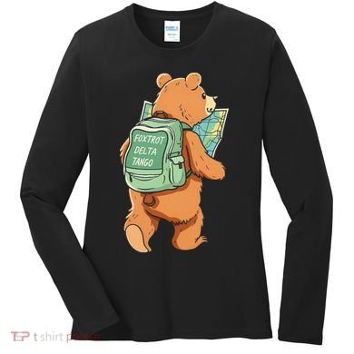 Bear Foxtrots Deltas Tangos Women's Long Sleeve Shirt