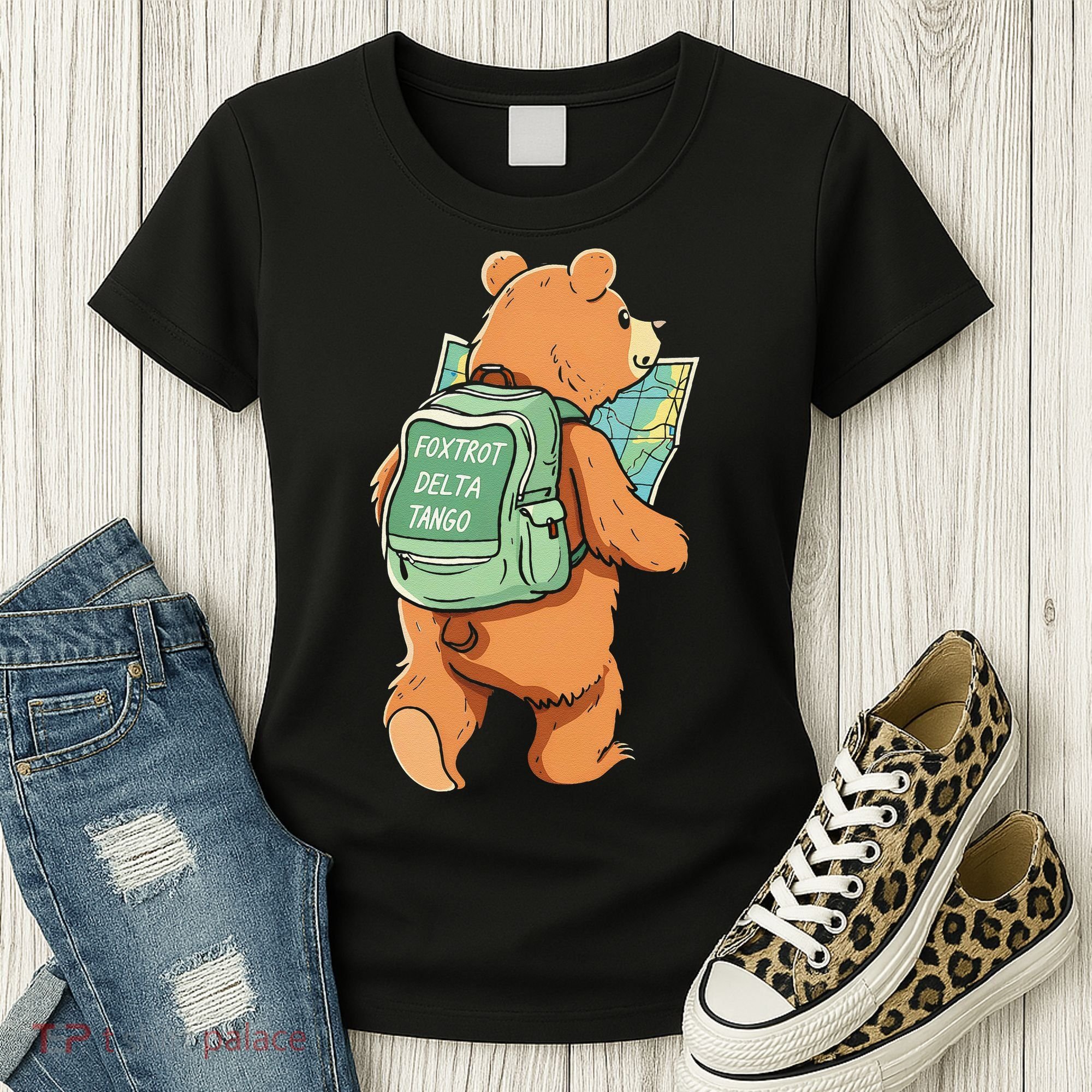 Bear Foxtrots Deltas Tangos Women's T-Shirt