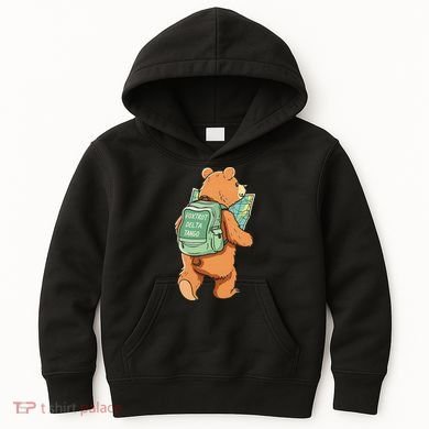 Bear Foxtrots Deltas Tangos Kids Hoodie