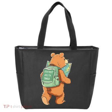 Bear Foxtrots Deltas Tangos Tote Bag