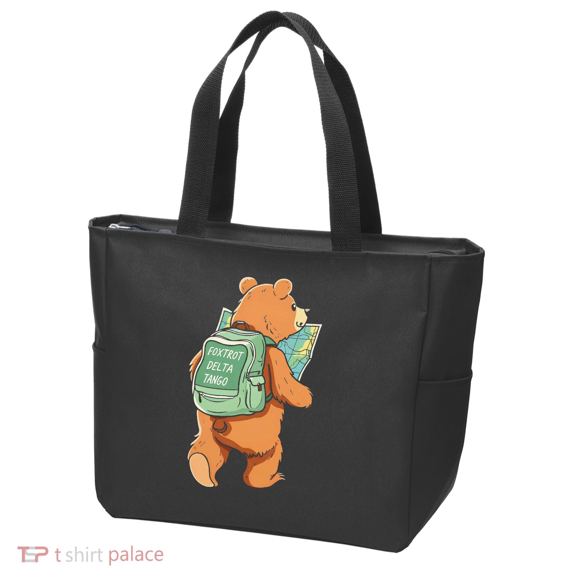 Bear Foxtrots Deltas Tangos Tote Bag