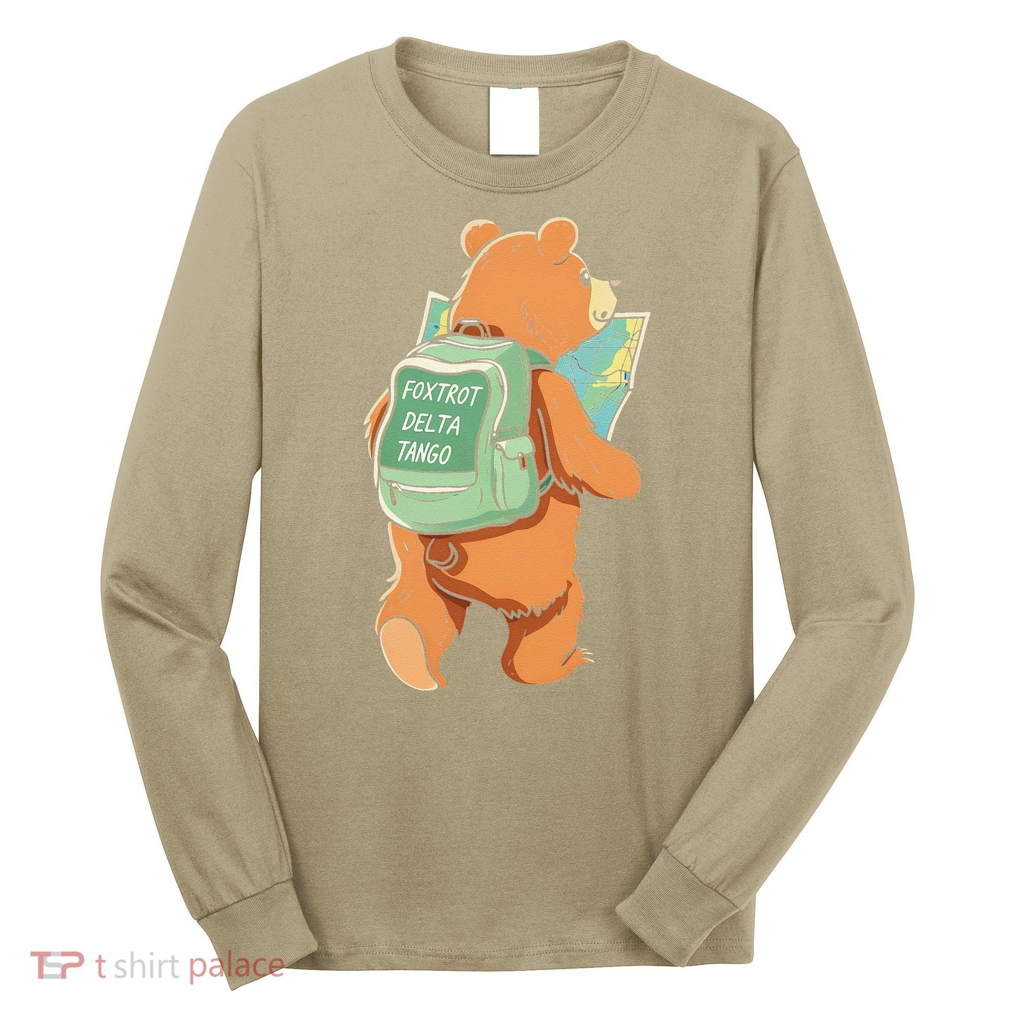 Bear Foxtrots Deltas Tangos Long Sleeve Shirt