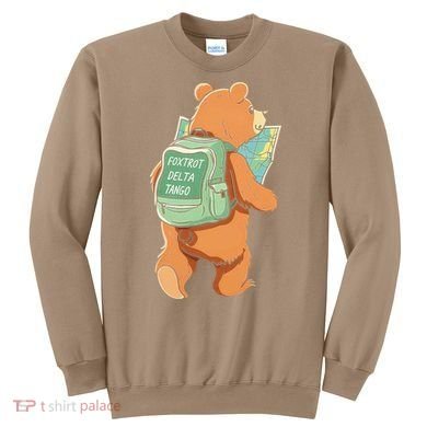 Bear Foxtrots Deltas Tangos Sweatshirt