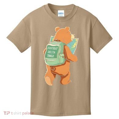 Bear Foxtrots Deltas Tangos Kids T-Shirt