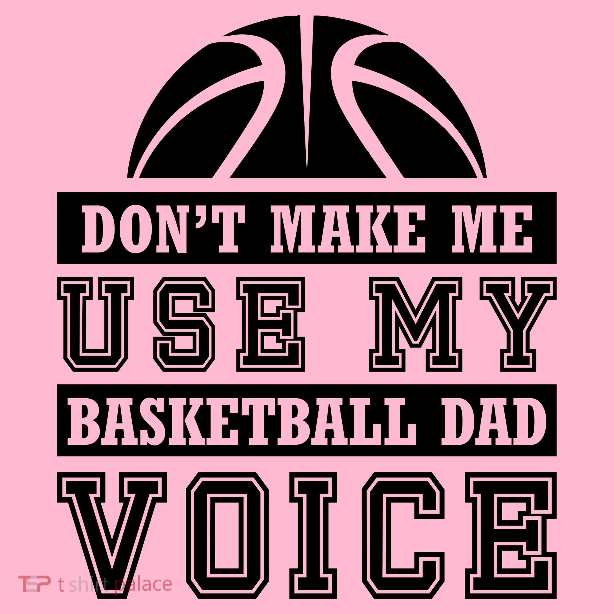 Basketball Funny Don't Make Me Use My Basketball Dad Voice Coaster