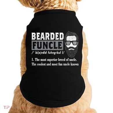 Bearded Funcle Definition Doggie Tank