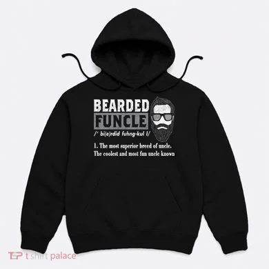 Bearded Funcle Definition Hoodie