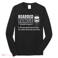 Bearded Funcle Definition Long Sleeve Shirt thumb 0