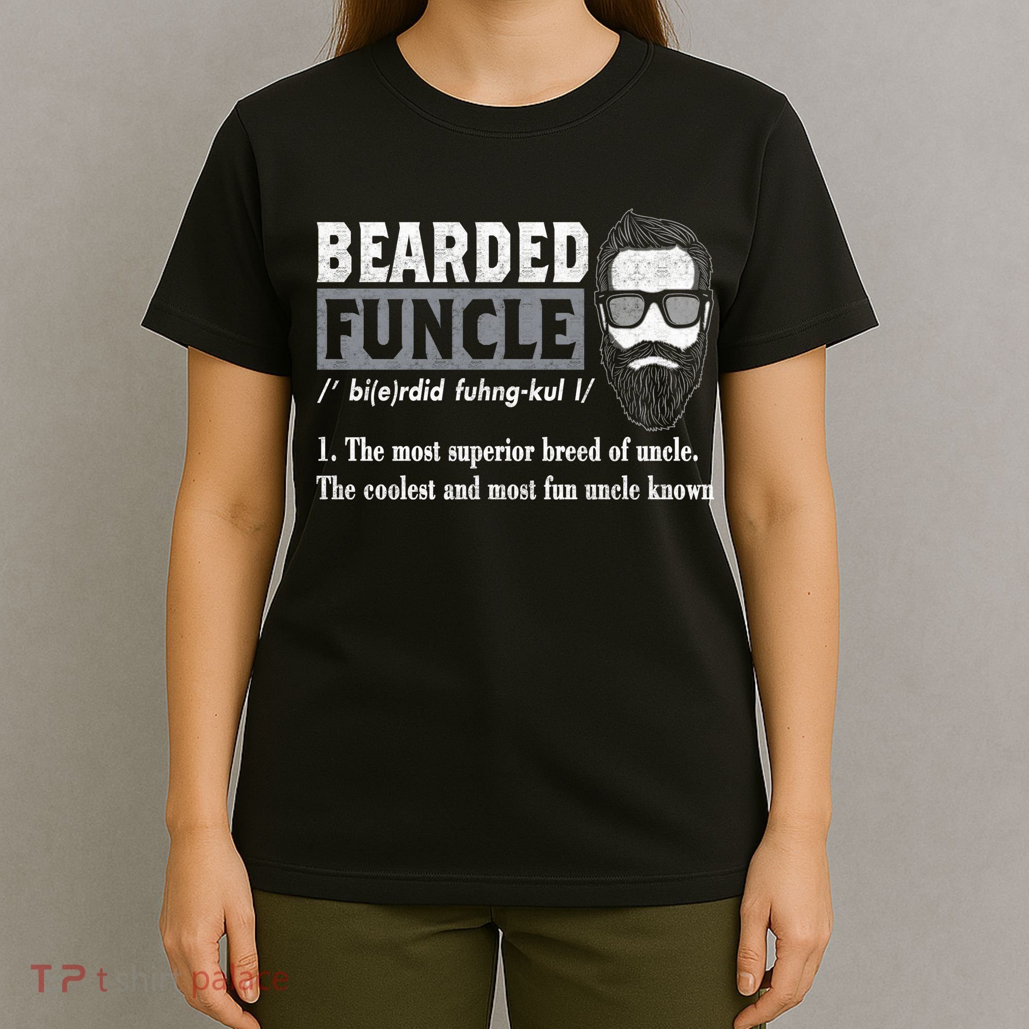Bearded Funcle Definition T-Shirt