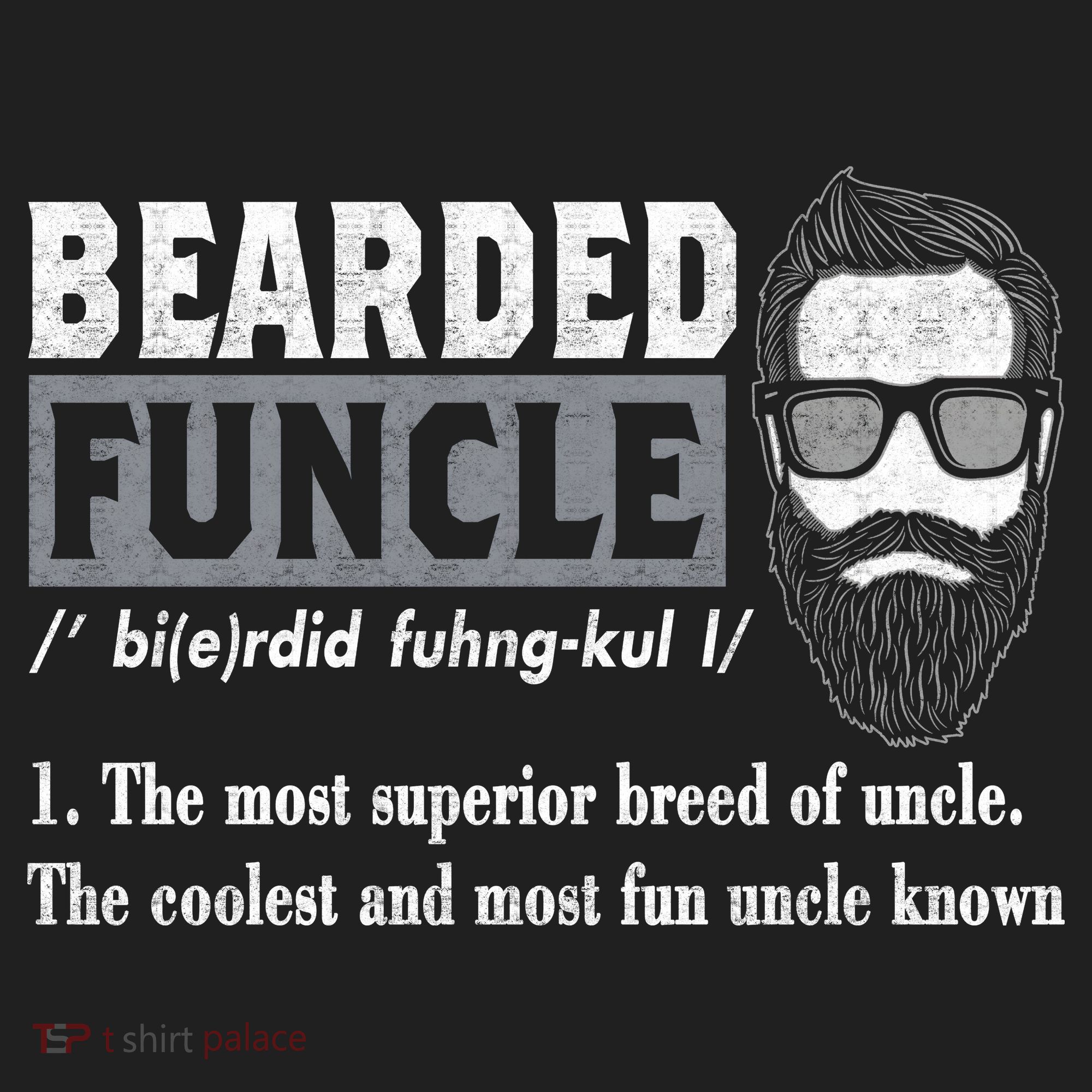 Bearded Funcle Definition Beanie