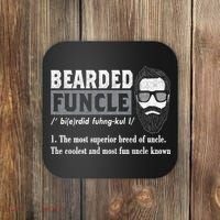 Bearded Funcle Definition Coaster thumb 0