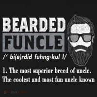 Bearded Funcle Definition Polo thumb 3
