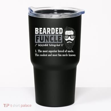 Bearded Funcle Definition Tumbler