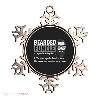 Bearded Funcle Definition Ornament
