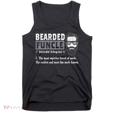 Bearded Funcle Definition Tank Top