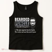Bearded Funcle Definition Tank Top thumb 2