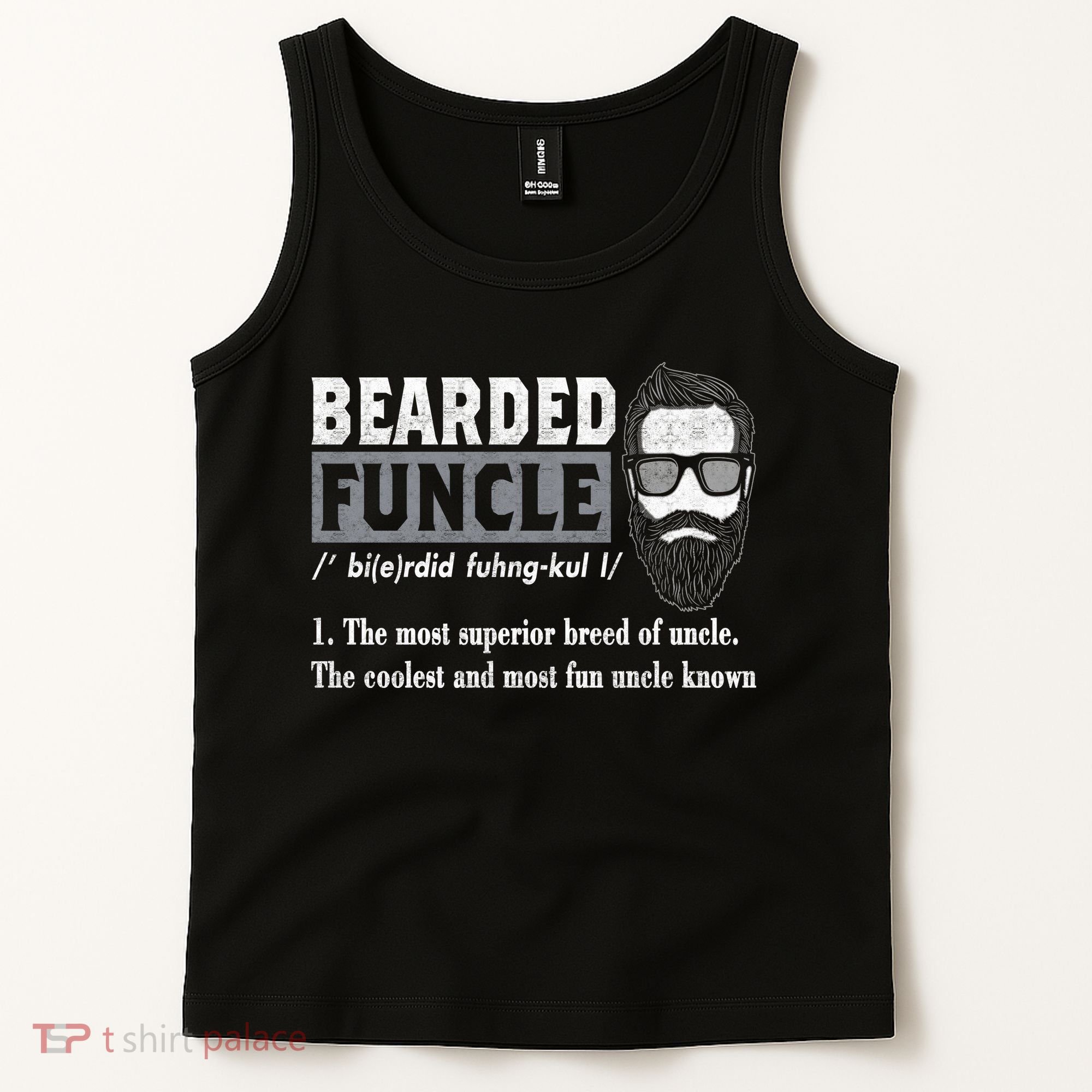 Bearded Funcle Definition Tank Top