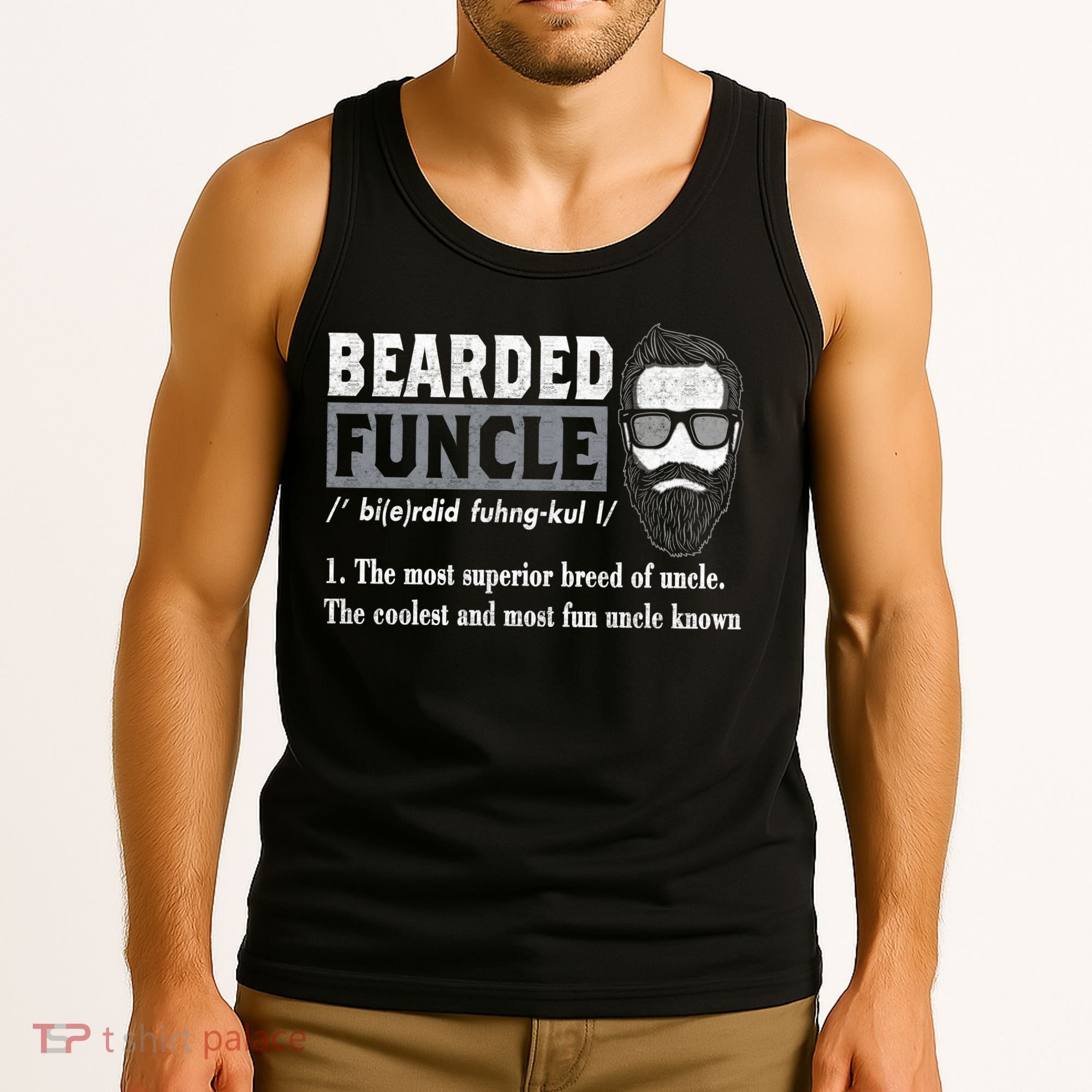 Bearded Funcle Definition Tank Top