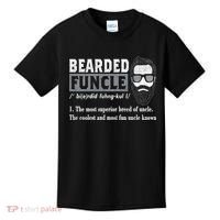 Bearded Funcle Definition Kids T-Shirt thumb 0