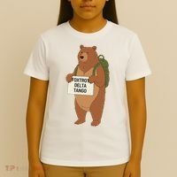 Bear Foxtrots Deltas Tangos Funny Bear Foxtrots Deltas T-Shirt thumb 4