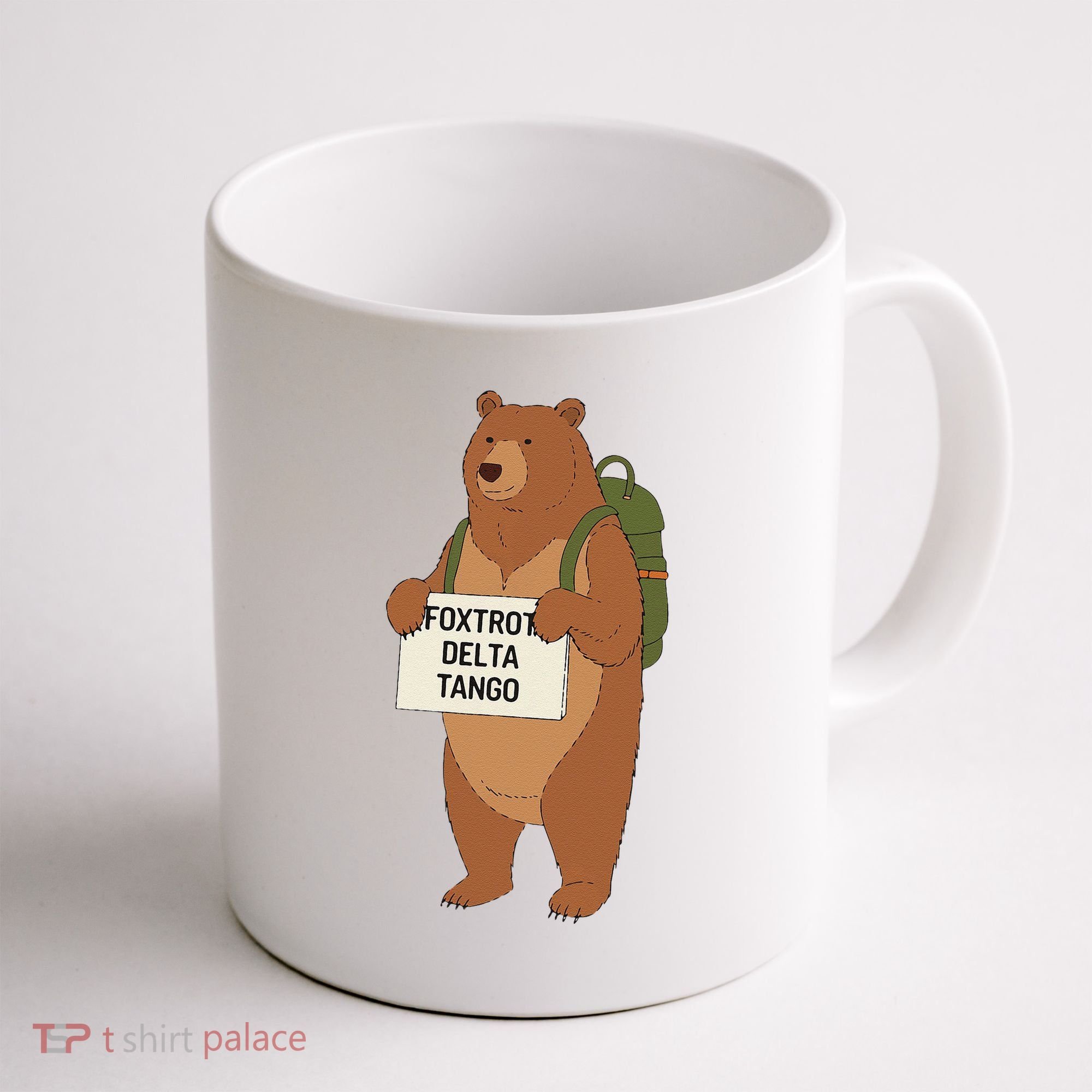 Bear Foxtrots Deltas Tangos Funny Bear Foxtrots Deltas Coffee Mug