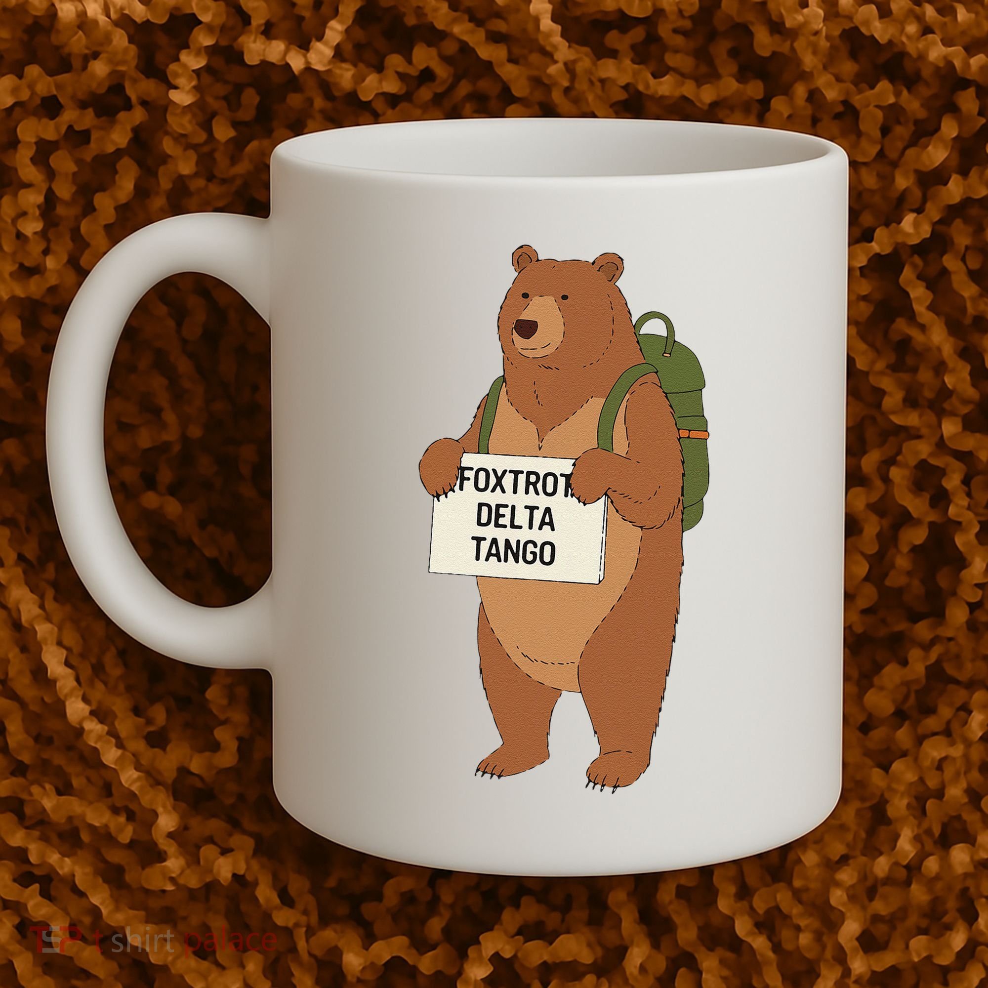 Bear Foxtrots Deltas Tangos Funny Bear Foxtrots Deltas Coffee Mug