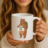 Bear Foxtrots Deltas Tangos Funny Bear Foxtrots Deltas Coffee Mug thumb 3