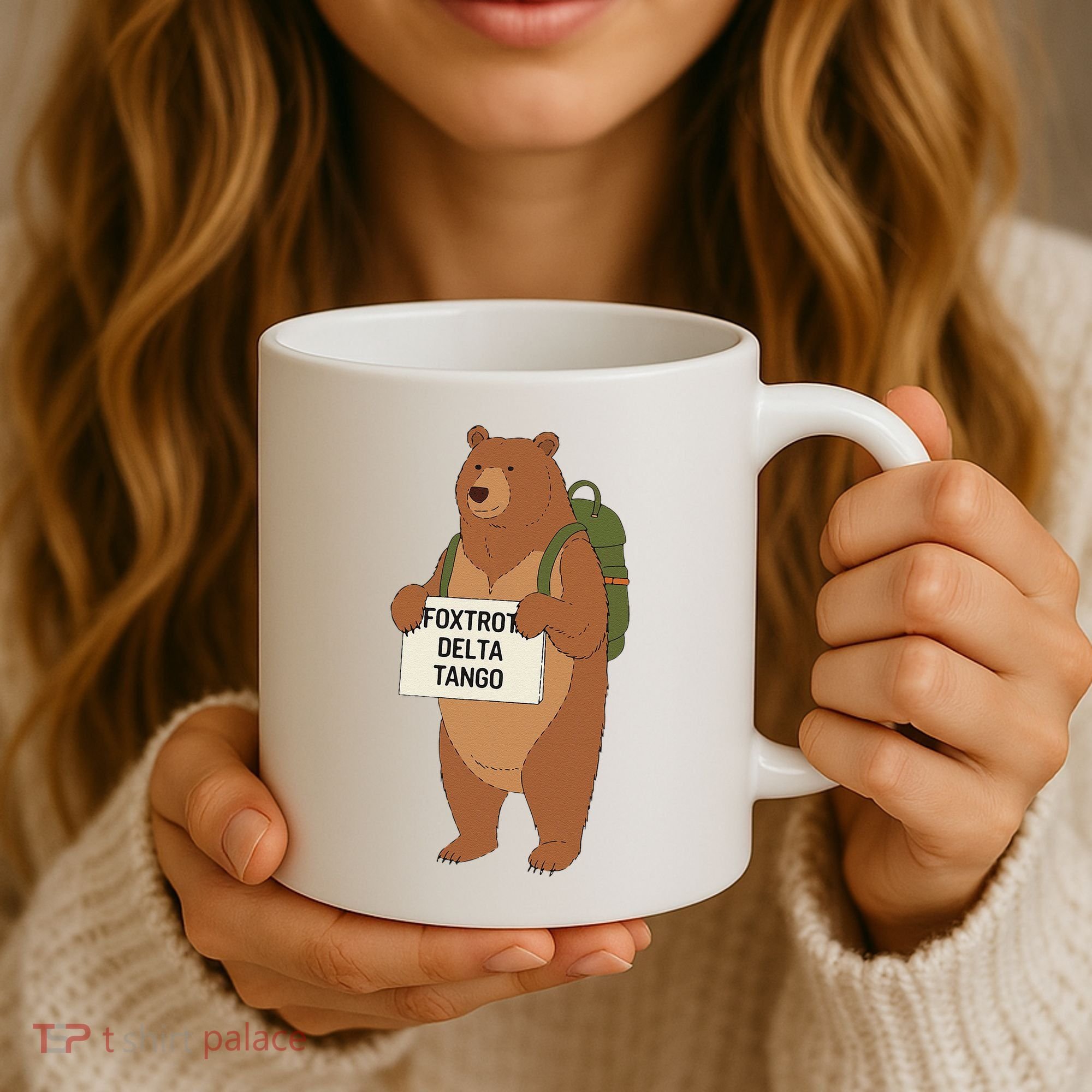 Bear Foxtrots Deltas Tangos Funny Bear Foxtrots Deltas Coffee Mug