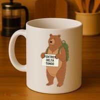 Bear Foxtrots Deltas Tangos Funny Bear Foxtrots Deltas Coffee Mug thumb 4