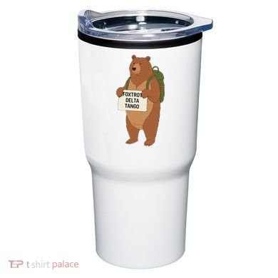 Bear Foxtrots Deltas Tangos Funny Bear Foxtrots Deltas Tumbler