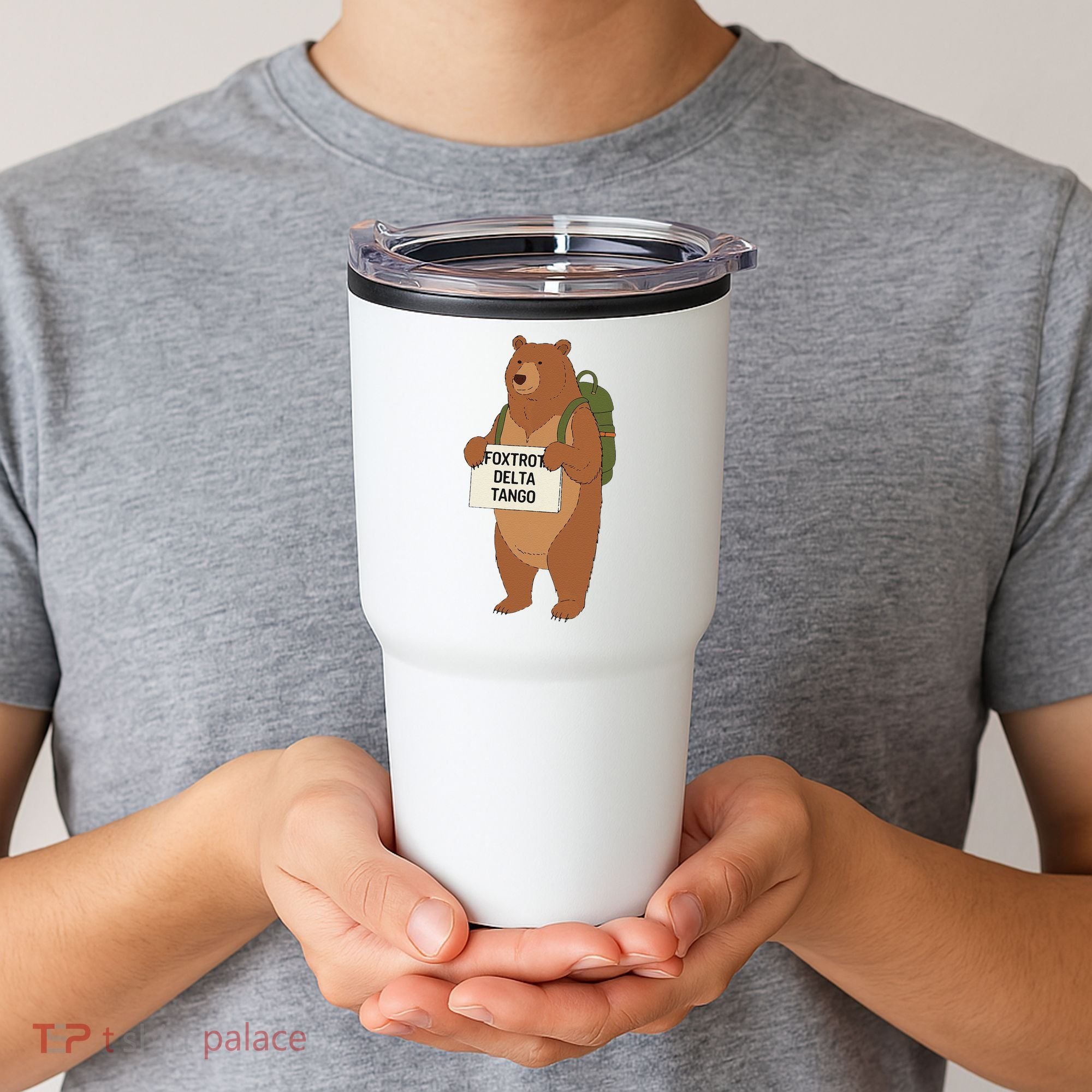 Bear Foxtrots Deltas Tangos Funny Bear Foxtrots Deltas Tumbler
