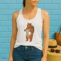 Bear Foxtrots Deltas Tangos Funny Bear Foxtrots Deltas Women's Tank Top thumb 2