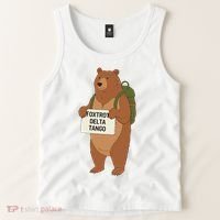 Bear Foxtrots Deltas Tangos Funny Bear Foxtrots Deltas Tank Top thumb 2