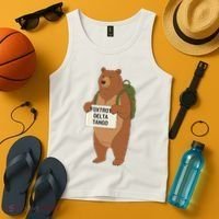 Bear Foxtrots Deltas Tangos Funny Bear Foxtrots Deltas Tank Top thumb 4
