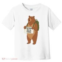 Bear Foxtrots Deltas Tangos Funny Bear Foxtrots Deltas Toddler T-Shirt thumb 0
