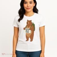 Bear Foxtrots Deltas Tangos Funny Bear Foxtrots Deltas Women's T-Shirt thumb 4