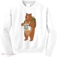 Bear Foxtrots Deltas Tangos Funny Bear Foxtrots Deltas Kids Sweatshirt thumb 0