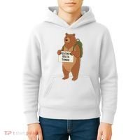 Bear Foxtrots Deltas Tangos Funny Bear Foxtrots Deltas Kids Hoodie thumb 4