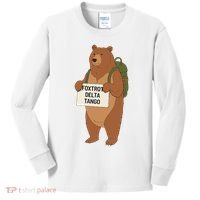 Bear Foxtrots Deltas Tangos Funny Bear Foxtrots Deltas Kids Long Sleeve Shirt thumb 0